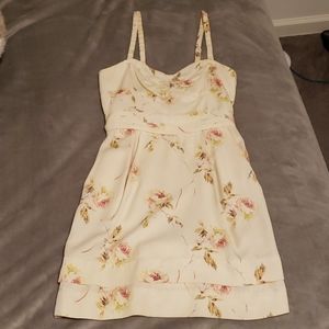 Aritzia Wilfred Yellow Peplum Sundress